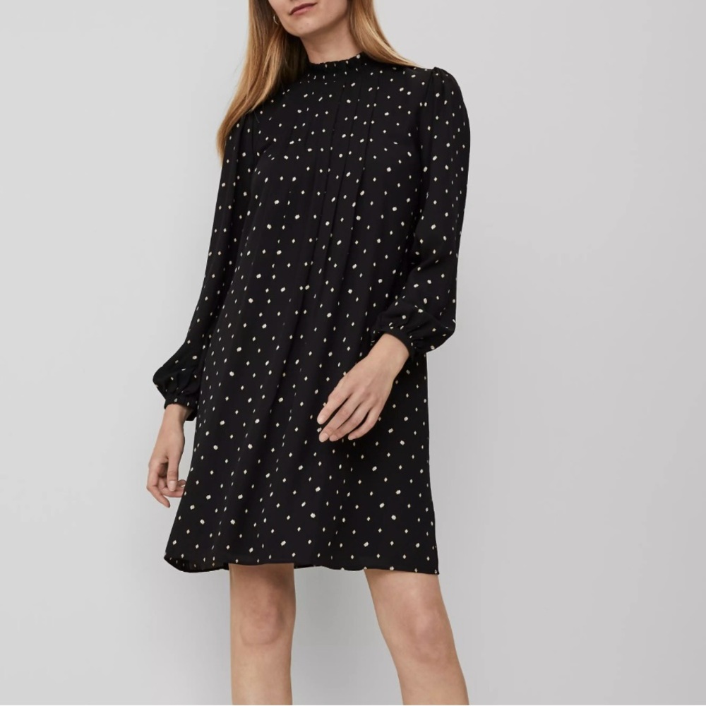 Ann Taylor Diamond Shadows Mock Shift Dress Size medium NWT